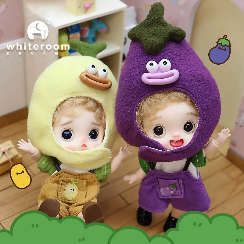 Ob11 Bjd Doll Boy Pig Face Piggy Ball-jointed Mini Doll Gift - ToylandEU