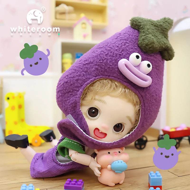 Ob11 Bjd Doll Boy Pig Face Piggy Ball-jointed Mini Doll Gift - ToylandEU