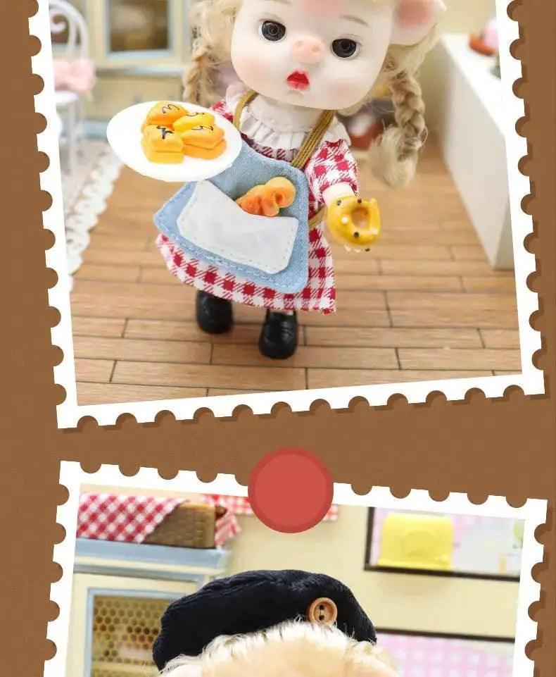  Ob11 Bjd Doll Boy Pig Face Piggy Mini Doll Gift Toy -  ToylandEU™