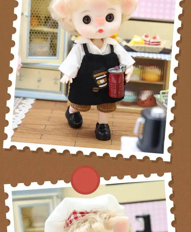  Ob11 Bjd Doll Boy Pig Face Piggy Mini Doll Gift Toy -  ToylandEU™
