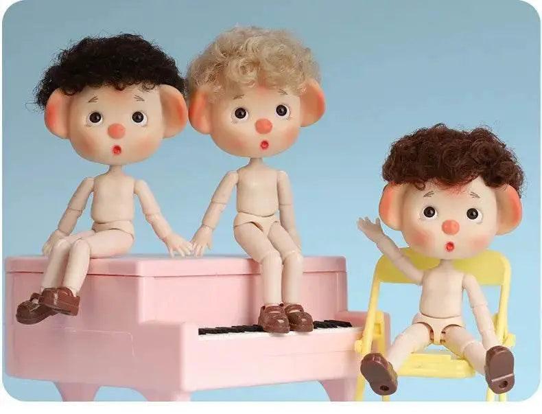  Ob11 Bjd Doll Boy Pig Face Piggy Mini Doll Gift Toy -  ToylandEU™