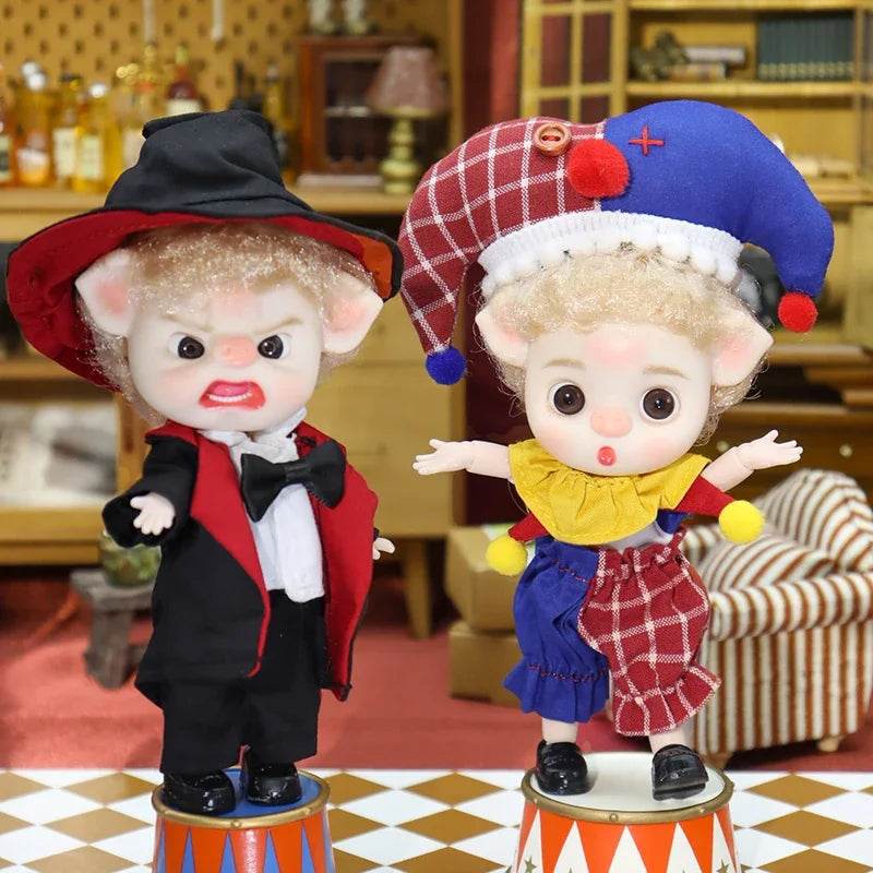 Ob11 Bjd Doll For Girl 14cm Halloween Collectible Dress - ToylandEU