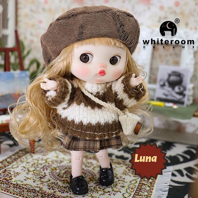 Ob11 Bjd Doll For Girl 14cm Halloween Collectible Dress - ToylandEU