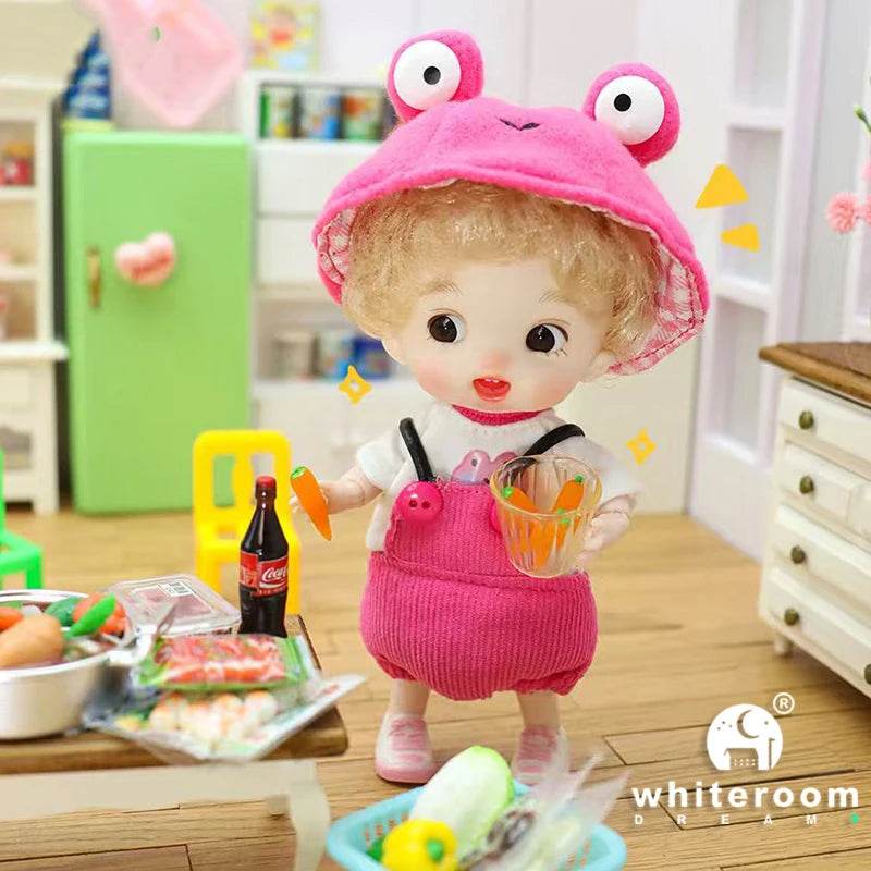 Ob11 Bjd Doll For Girl 14cm Halloween Collectible Dress - ToylandEU