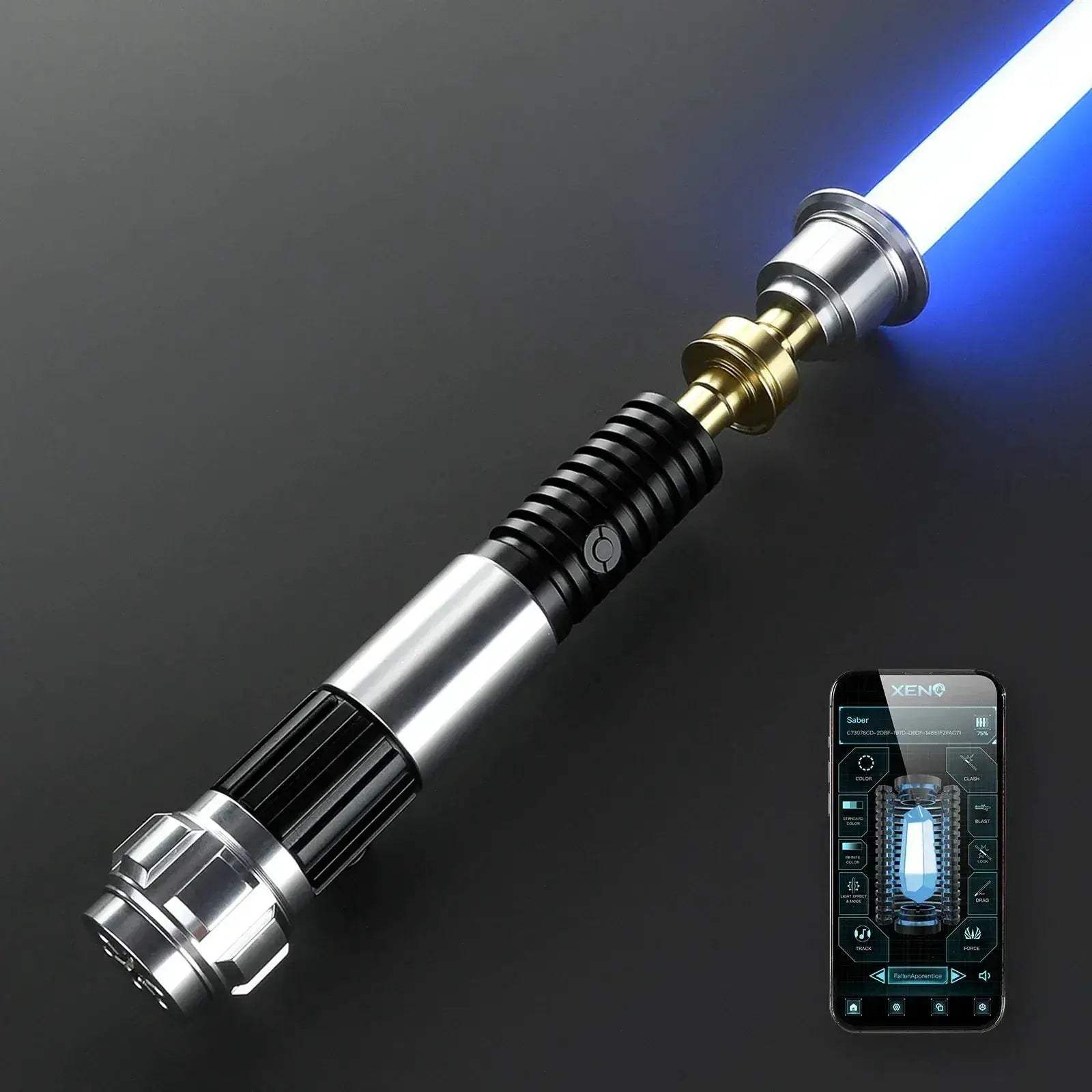 Obi Wan Inspired Lightsaber With Smooth Swing Motion Control - ToylandEU