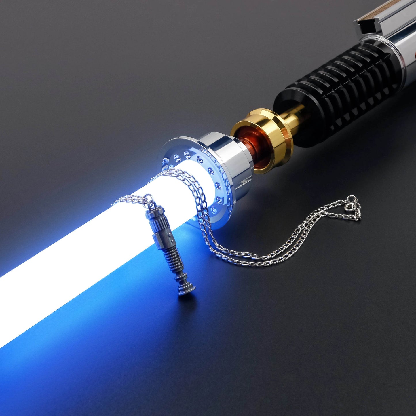 Obi Wan Kenobi Battle Light Saber Pixel Blade Lightsaber- Smooth Swing Feature - Laser Sword Toy for Ages 6+ - ToylandEU