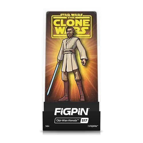  Obi Wan Kenobi FiGPiN Enamel Pin Display Ready -  ToylandEU™