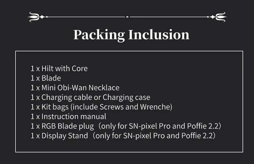  Obi-Wan Kenobi Proffie 2.2 Programmable Smooth Swing Lightsaber with Pixel Blade - TXQSABER Laser Sword Toy -  ToylandEU™