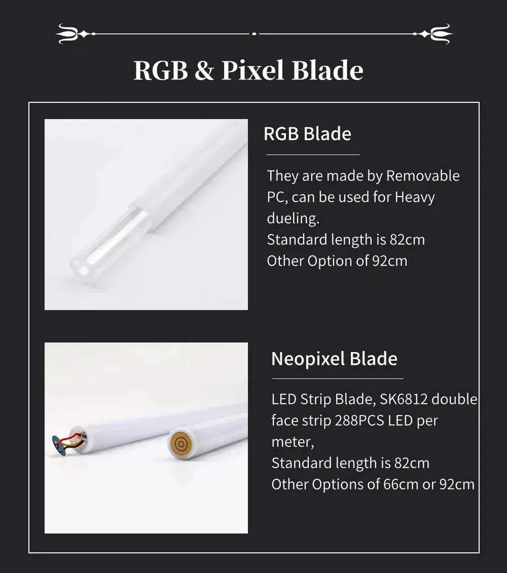  Obi-Wan Kenobi Proffie 2.2 Programmable Smooth Swing Lightsaber with Pixel Blade - TXQSABER Laser Sword Toy -  ToylandEU™