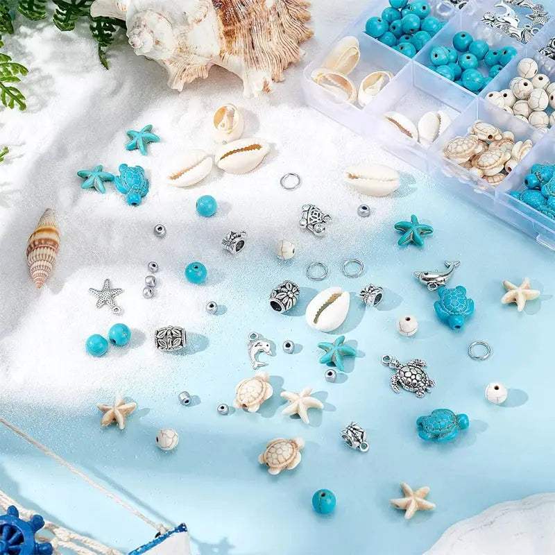Ocean Beach Friendship Bracelet Kit With Clay Beads - ToylandEU