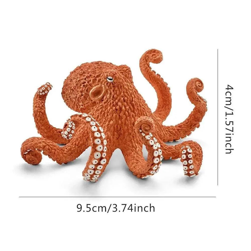  Ocean Creatures Action Figures Set - Turtle, Octopus & Crocodile Toys -  ToylandEU™