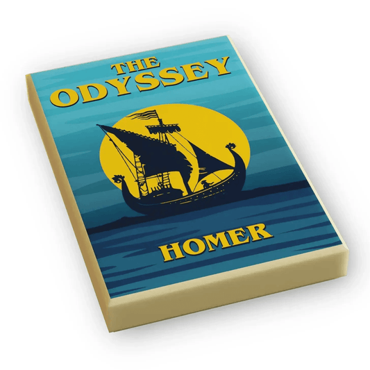  LEGO Tile Artwork Odyssey Book Print Premium Custom -  ToylandEU™