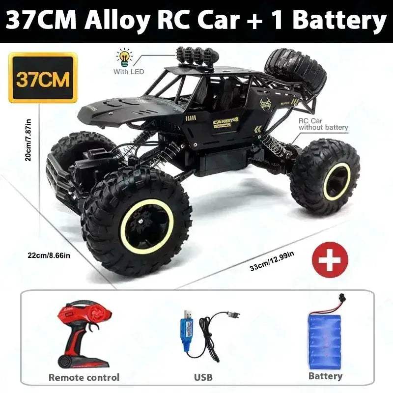 Off Road 4WD RC Car With Premium LED Lighting Remote - ToylandEU