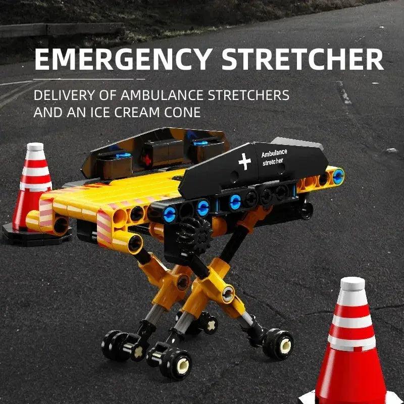  Off Road Ambulance Building Blocks Realistic Steering -  ToylandEU™
