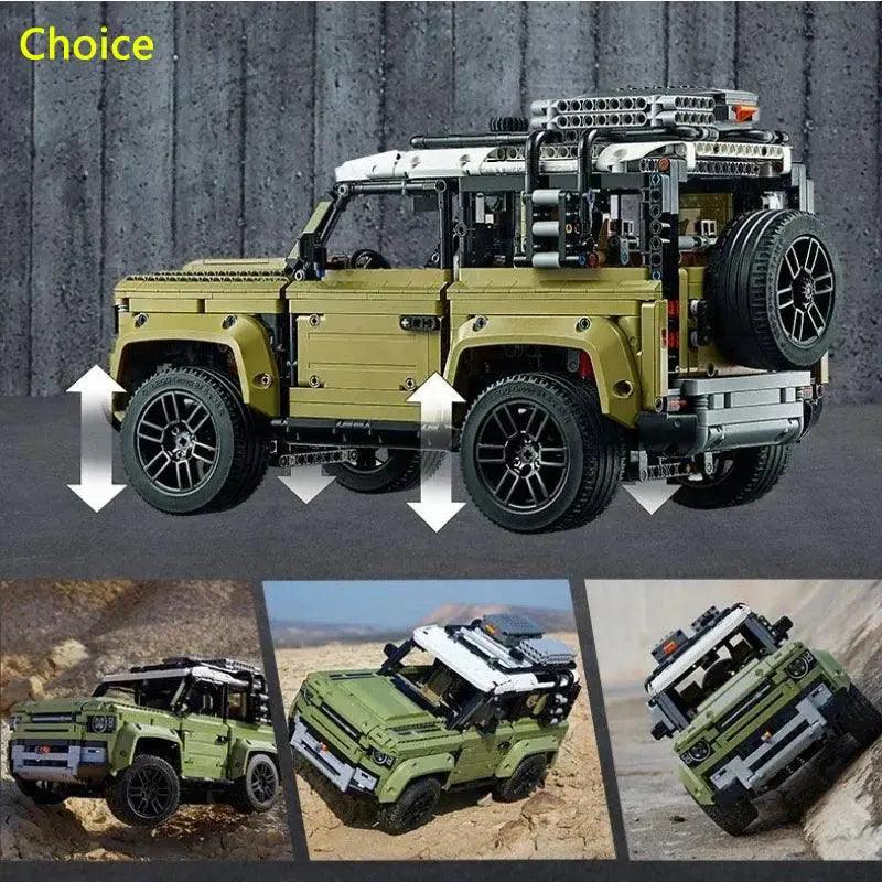  Off Road Defender Car Building Blocks Set 2573 Pieces -  ToylandEU™