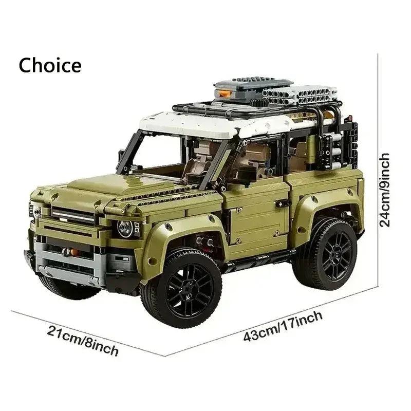  Off Road Defender Car Building Blocks Set 2573 Pieces -  ToylandEU™