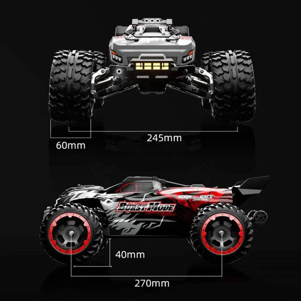 Off Road High Speed Remote Control Monster Truck Scale - ToylandEU