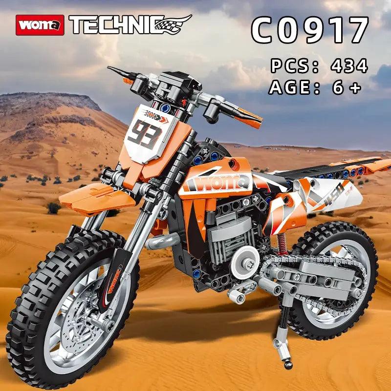  Off Road Motorcycle Building Block Set 434 Pieces Lego -  ToylandEU™