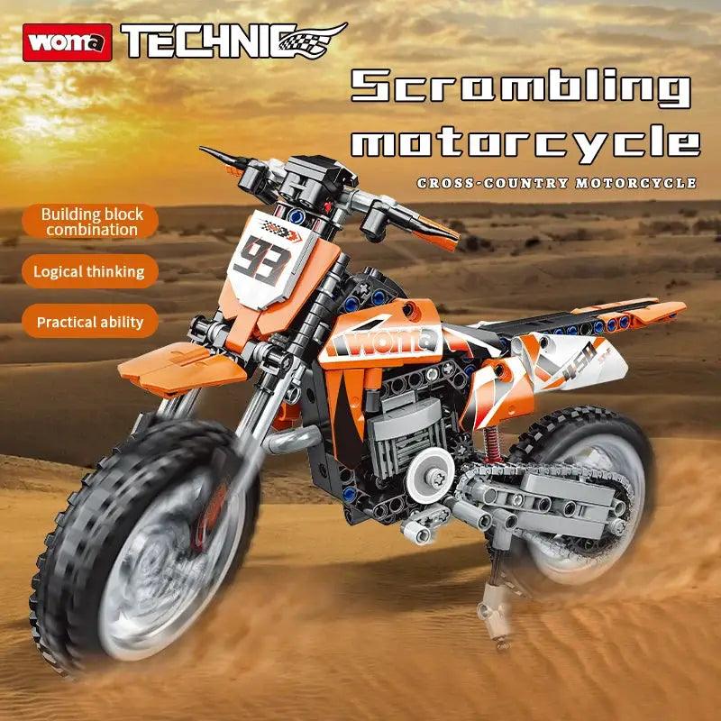  Off Road Motorcycle Building Block Set 434 Pieces Lego -  ToylandEU™