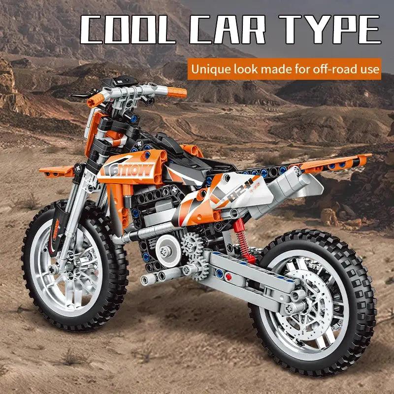  Off Road Motorcycle Building Block Set 434 Pieces Lego -  ToylandEU™
