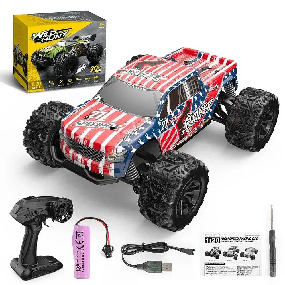 Off Road RC Car 1 20 Scale Durable Performance Reliability - ToylandEU