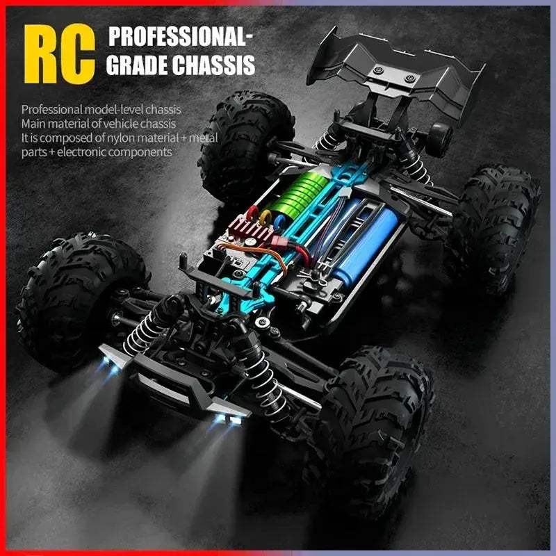 Off Road RC Car 4x4 Brushless High Speed 70KMH Performance - ToylandEU