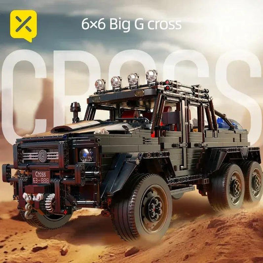  Off Road SUV Building Blocks Kit Challenging Build -  ToylandEU™