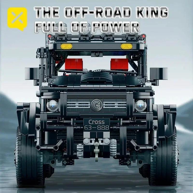  Off Road SUV Building Blocks Kit Challenging Build -  ToylandEU™