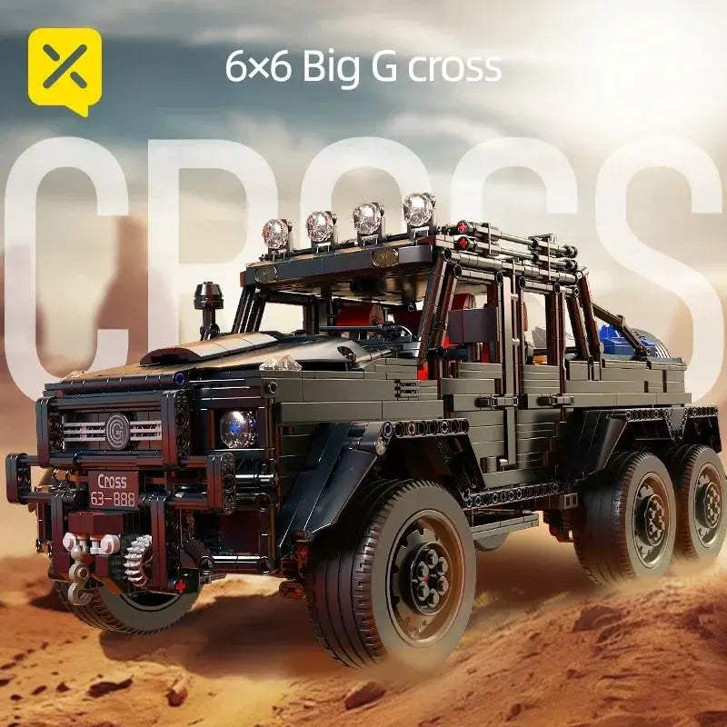  Off Road SUV Building Blocks Kit Challenging Build -  ToylandEU™