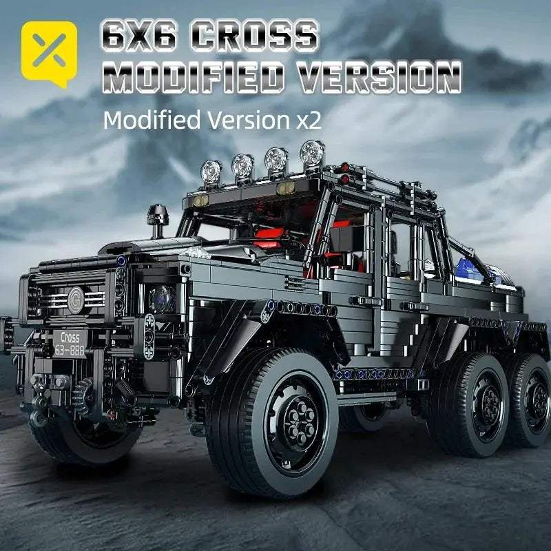  Off Road SUV Building Blocks Kit Challenging Build -  ToylandEU™