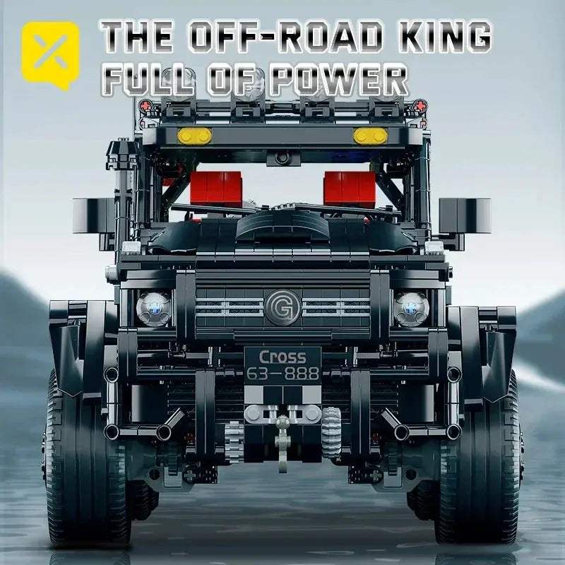  Off Road SUV Building Blocks Kit Challenging Build -  ToylandEU™