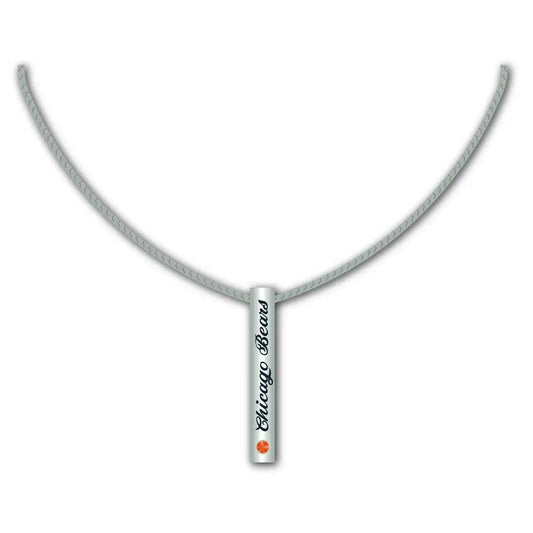 Official Chicago Bears Silver Bar Necklace for Fans Gift -  ToylandEU™
