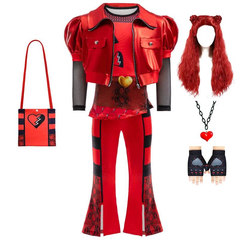 Official Disney Cosplay Costume Red Princess Dress Girls - ToylandEU