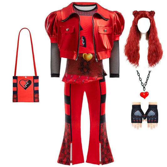 Official Disney Cosplay Costume Red Princess Dress Girls - ToylandEU