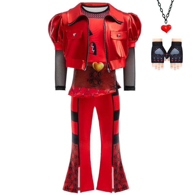 Official Disney Cosplay Costume Red Princess Dress Girls - ToylandEU