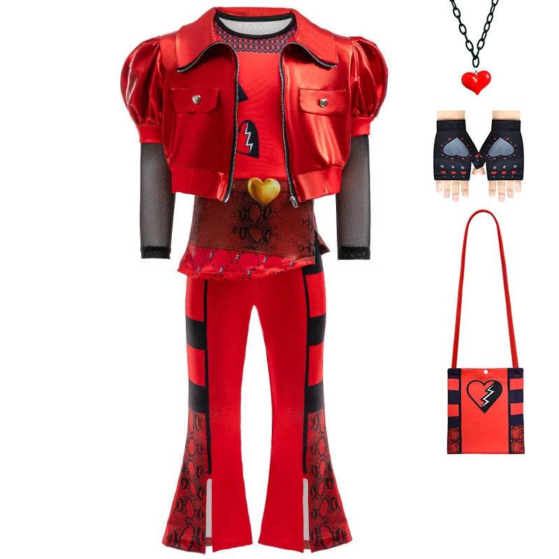 Official Disney Cosplay Costume Red Princess Dress Girls - ToylandEU