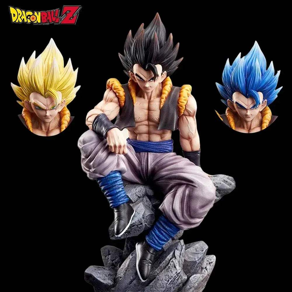 Official Gogeta Dragon Ball Figure 23cm PVC Statue Collectible - ToylandEU