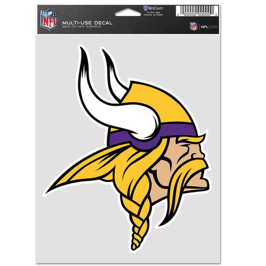 Official Minnesota Vikings Multi Use Fan Decal Pack - ToylandEU