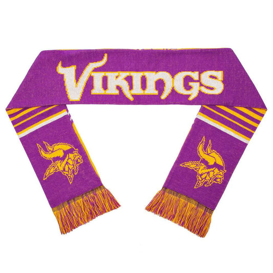 Official Minnesota Vikings Reversible Stripe Scarf 2016 - ToylandEU