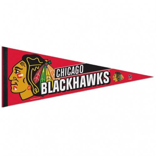 Official Wincraft Chicago Blackhawks Premium Pennant 12x30 - ToylandEU