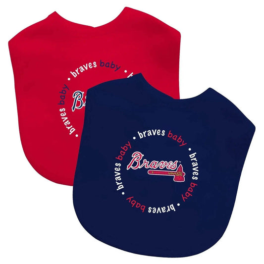  Officially Licensed Atlanta Braves Baby Bibs 2 Pack -  ToylandEU™