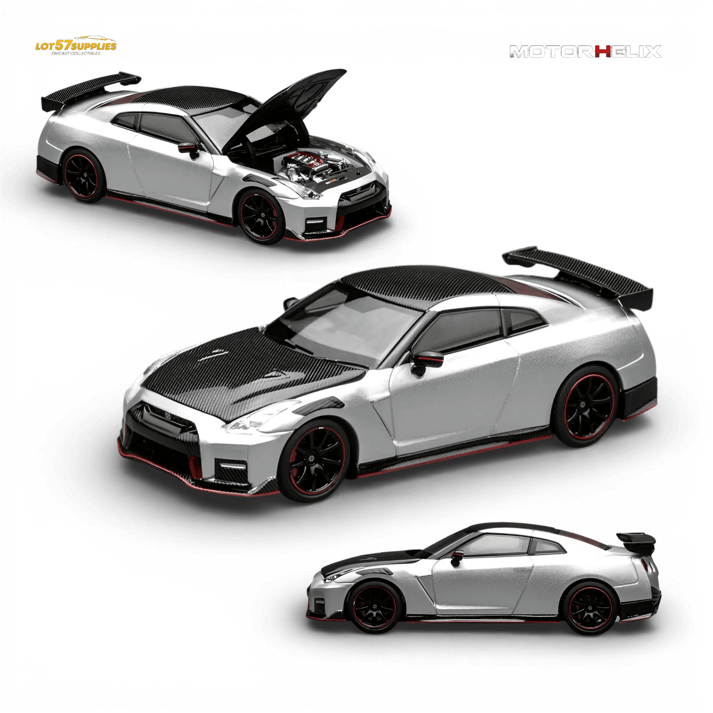 Officially Licensed Nissan GTR NISMO Diecast 1 64 Scale - ToylandEU