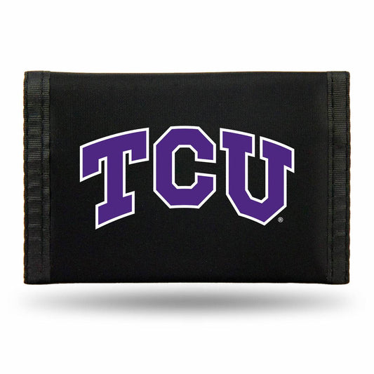 Officially Licensed TCU Horned Frogs Nylon Trifold Wallet - ToylandEU
