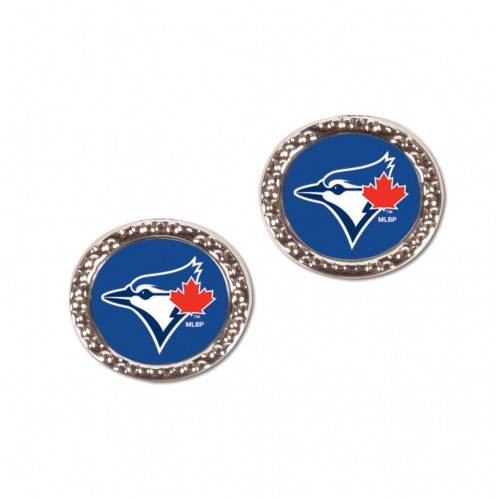 Officially Licensed Toronto Blue Jays Post Style Earrings - ToylandEU