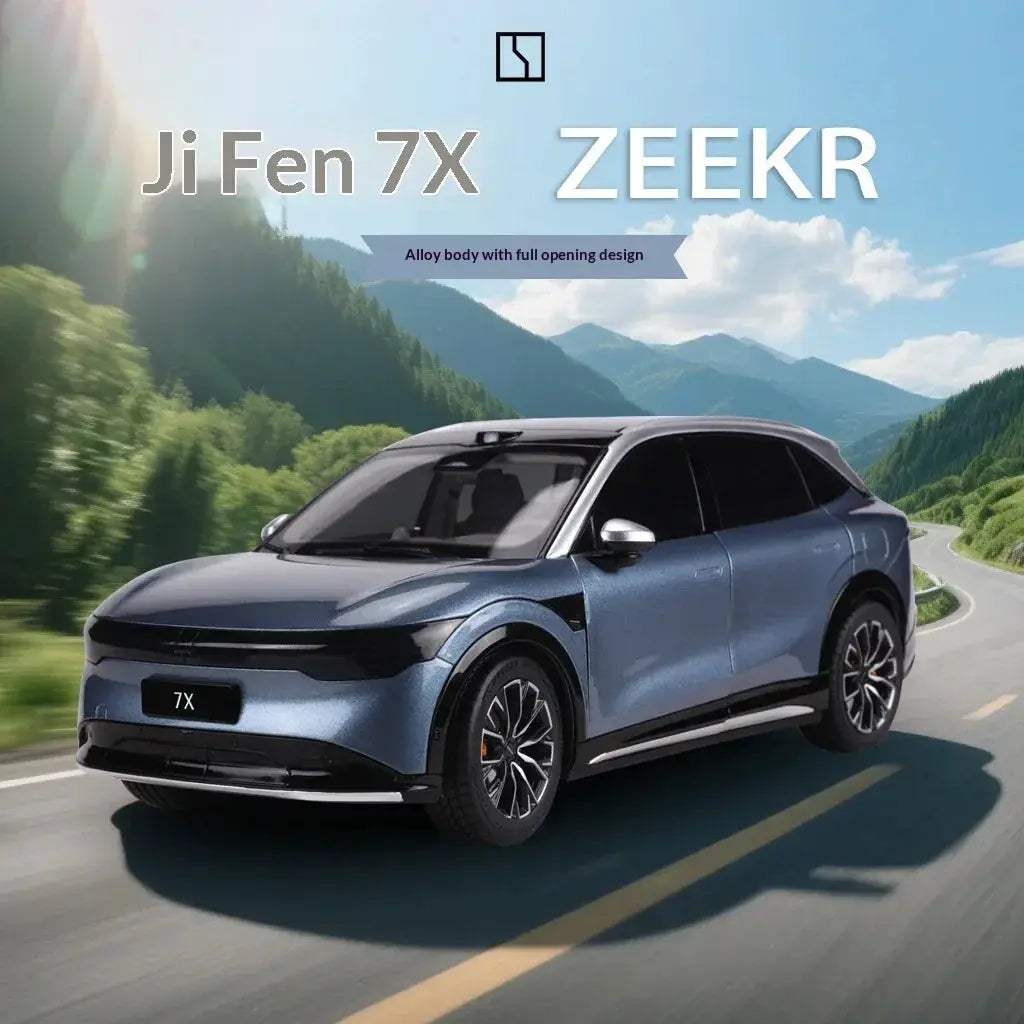 Officially Licensed ZEEKR 7X One Eighteenth Scale Diecast Car Model - ToylandEU
