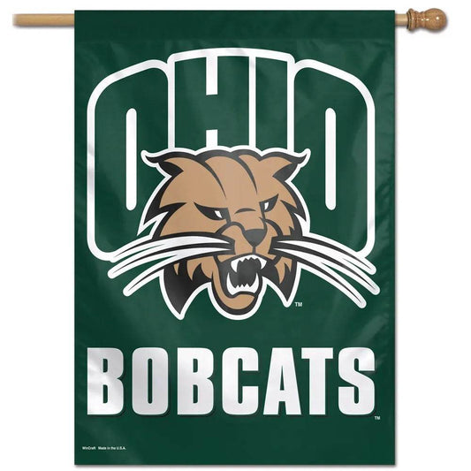Ohio Bobcats Banner 28x40 Vertical College Banner Display - ToylandEU