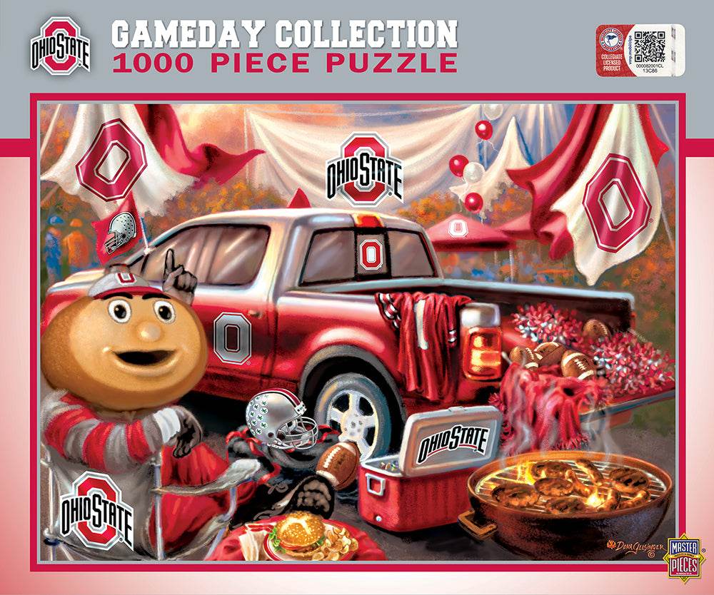 Ohio State Buckeyes 1000 Piece Gameday Puzzle Design - ToylandEU