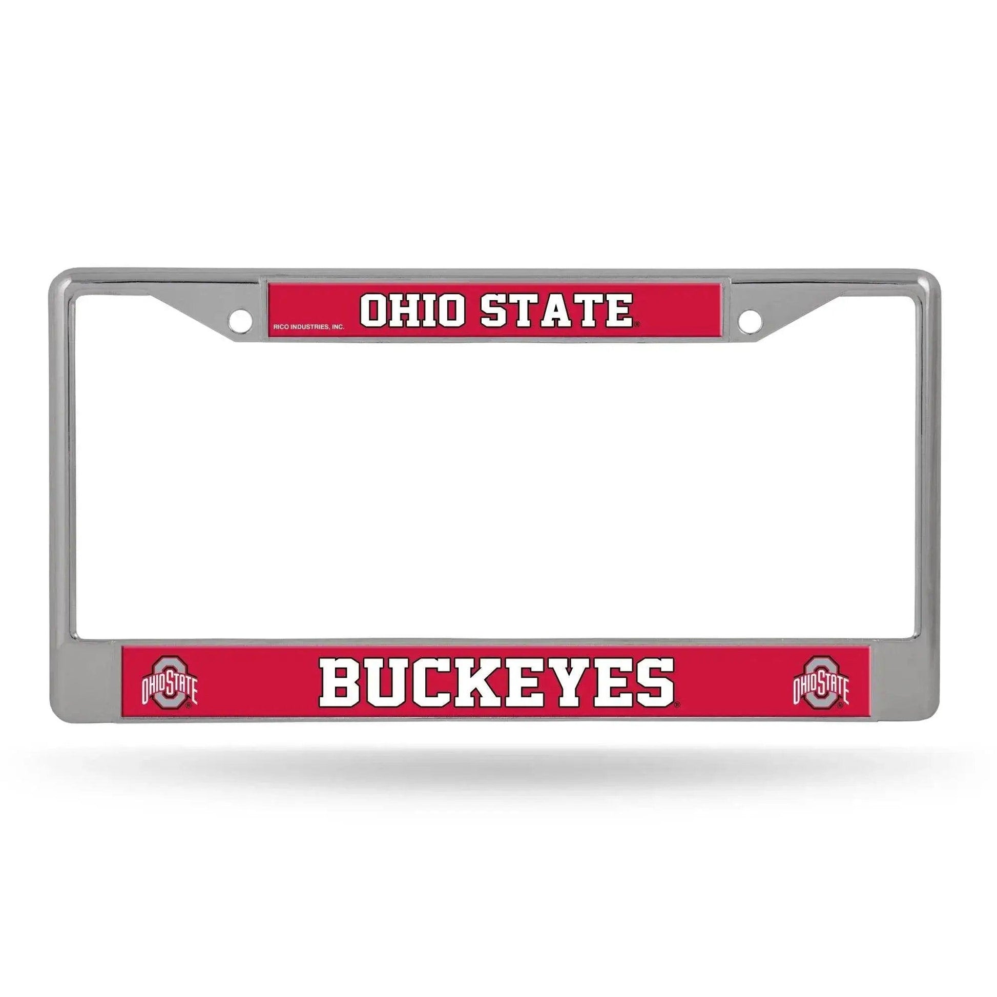  Ohio State Buckeyes Chrome License Plate Frame With Logo -  ToylandEU™