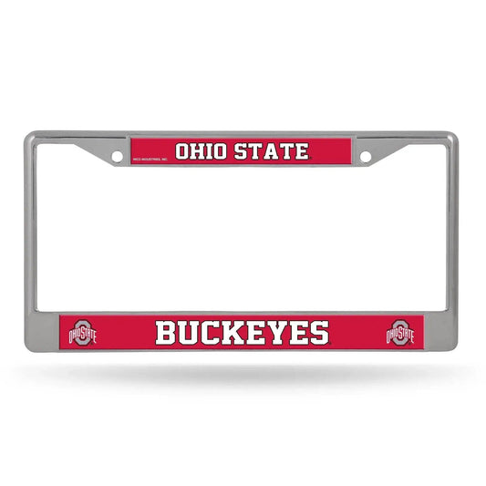  Ohio State Buckeyes Chrome License Plate Frame With Logo -  ToylandEU™