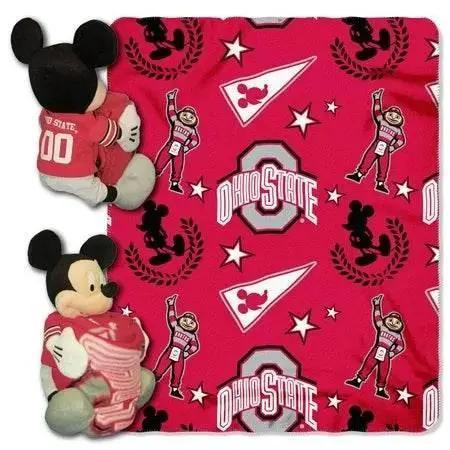  Ohio State Buckeyes Disney Hugger Blanket With Mickey -  ToylandEU™
